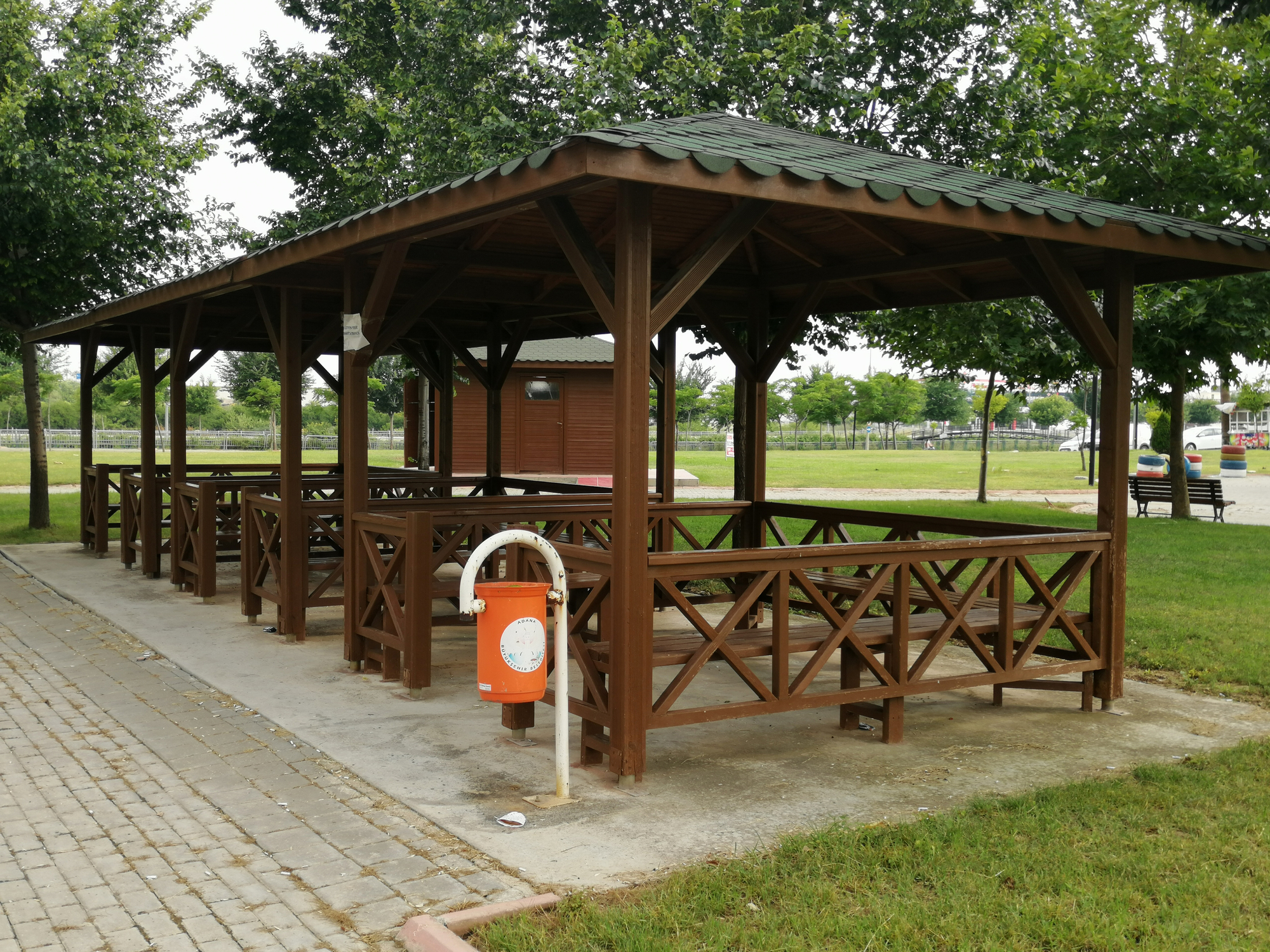 Self and mini storage garage units.
